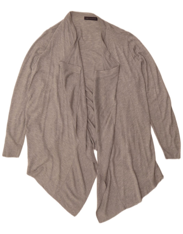 Marks & Spencer Womens Open Cardigan πουλόβερ UK 18 XL Grey Viscose