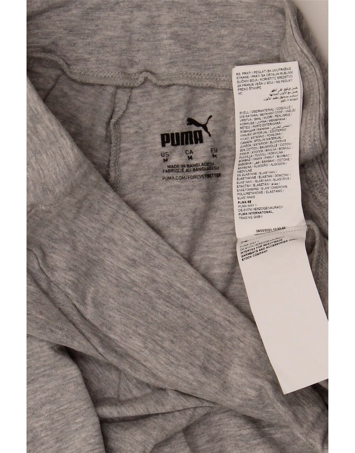 Γυναικεία γραφικά κολάν Puma UK 14 μεσαίου γκρι βαμβακερά