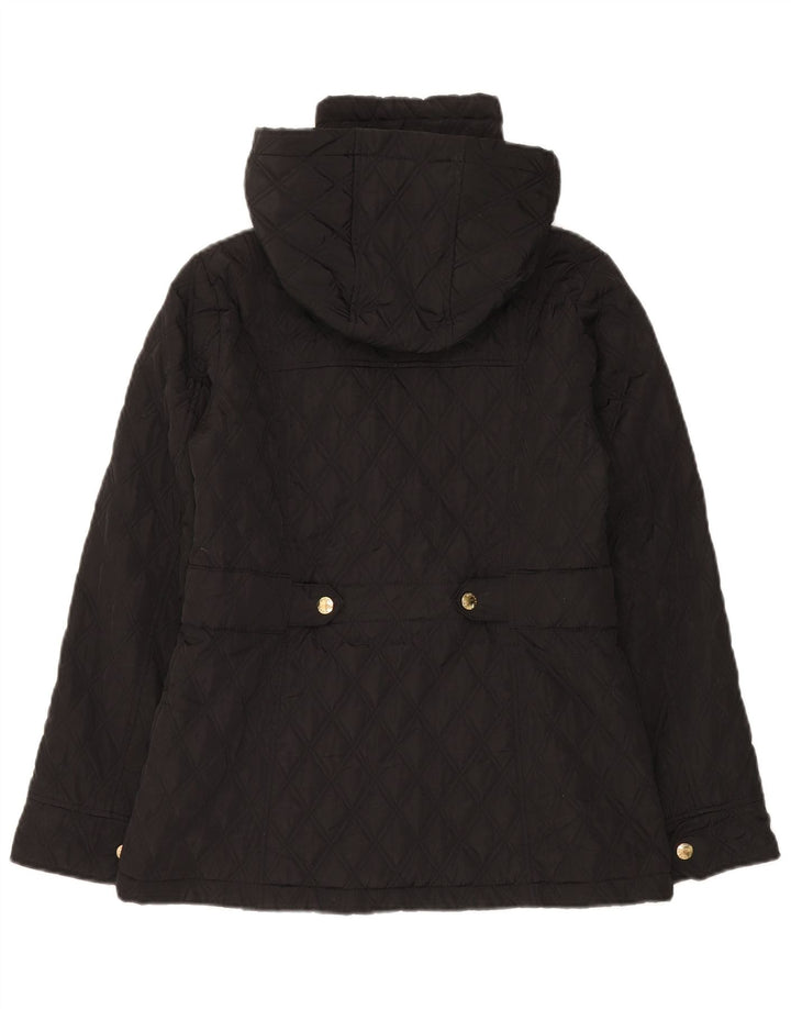 Michael Kors Γυναικείο Καπιτονέ μπουφάν με κουκούλα UK 10 Small Black