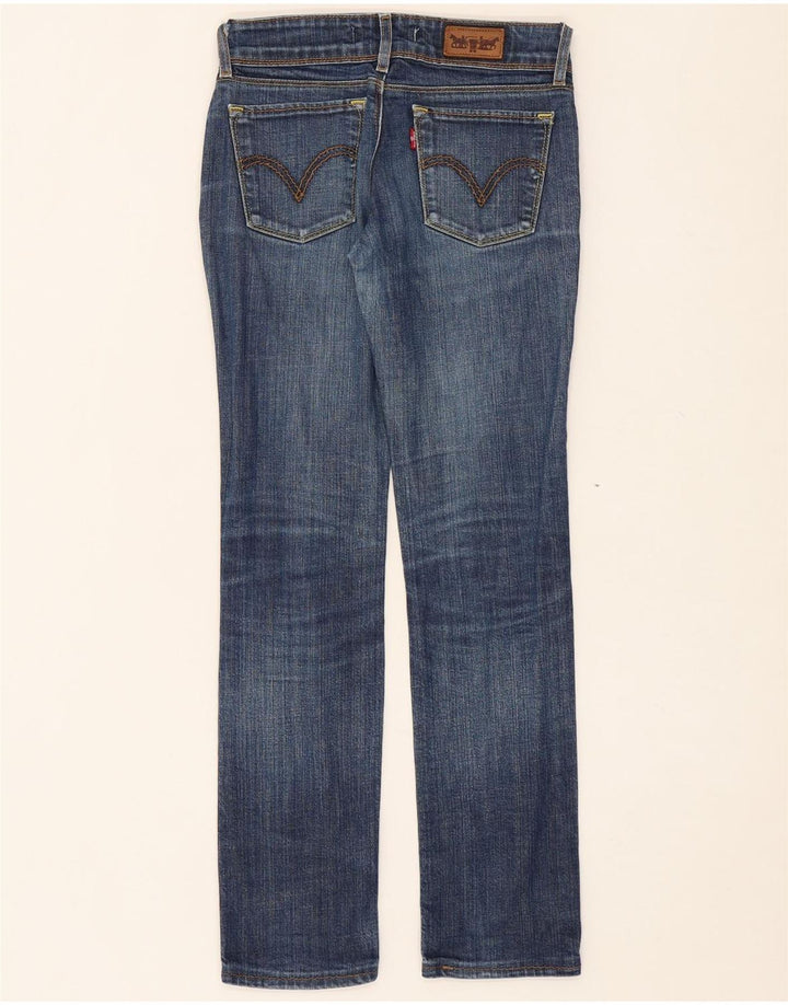 LEVI'S Womens 571 Slim Jeans W27 L29 Blue Cotton Vintage Levi's and Second-Hand Levi's from Messina Hembry 