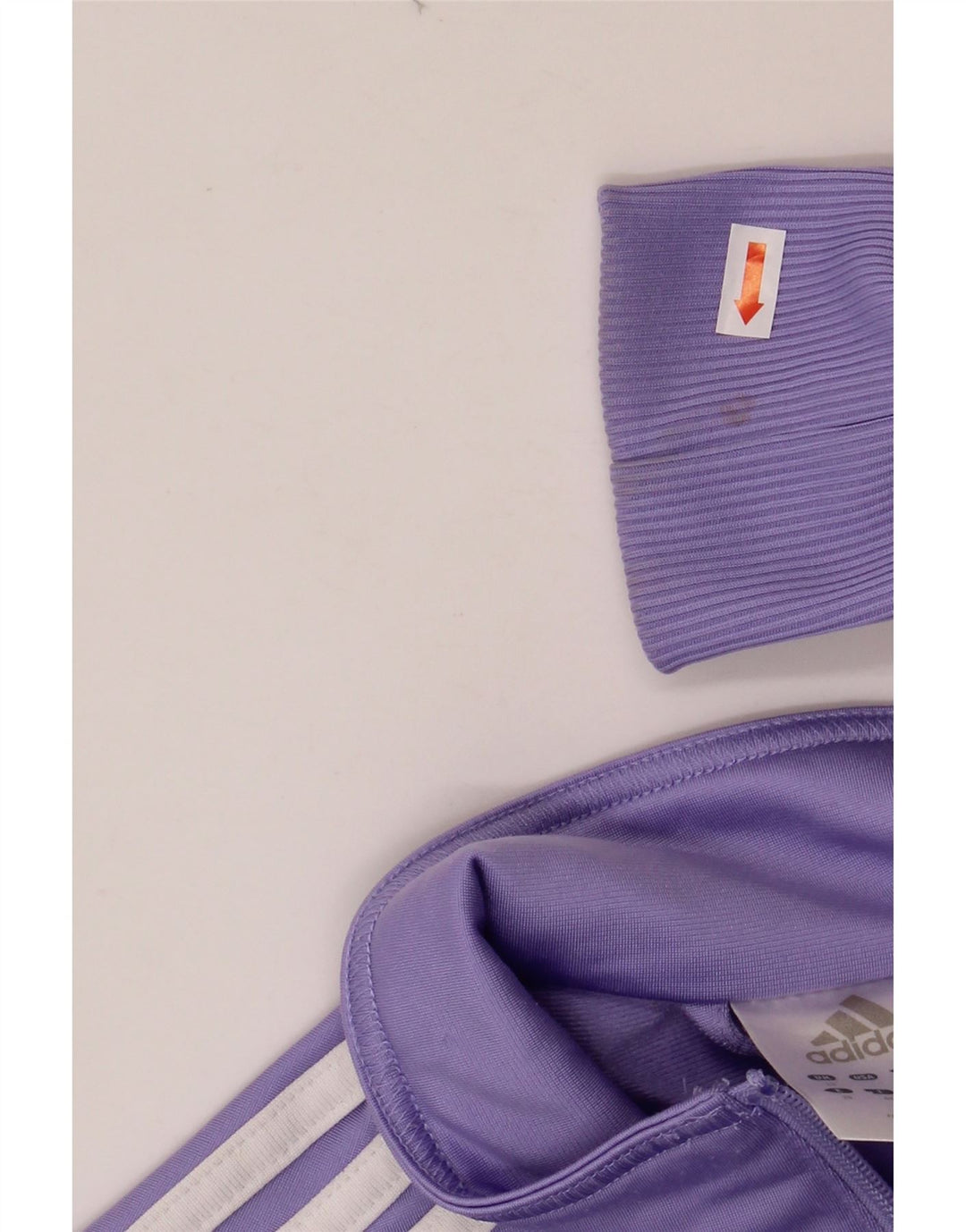 Γυναικεία αθλητική φόρμα ADIDAS Top Jacket UK 12 Medium Purple Polyester
