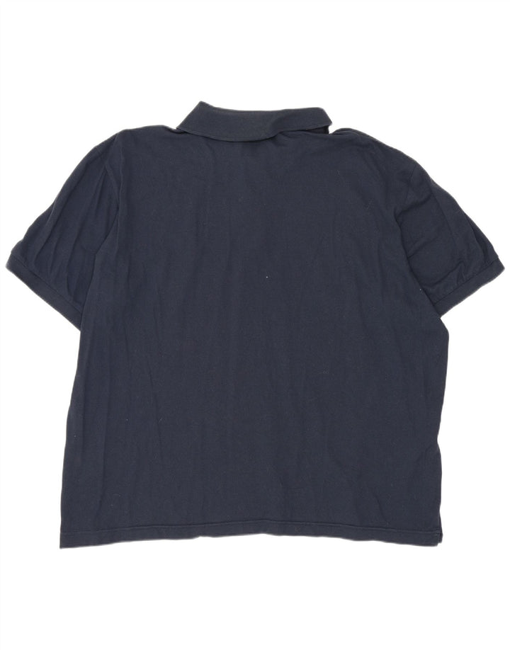 SERGIO TACCHINI Ανδρικό μπλουζάκι πόλο IT 52 Μεγάλο μπλε βαμβακερό