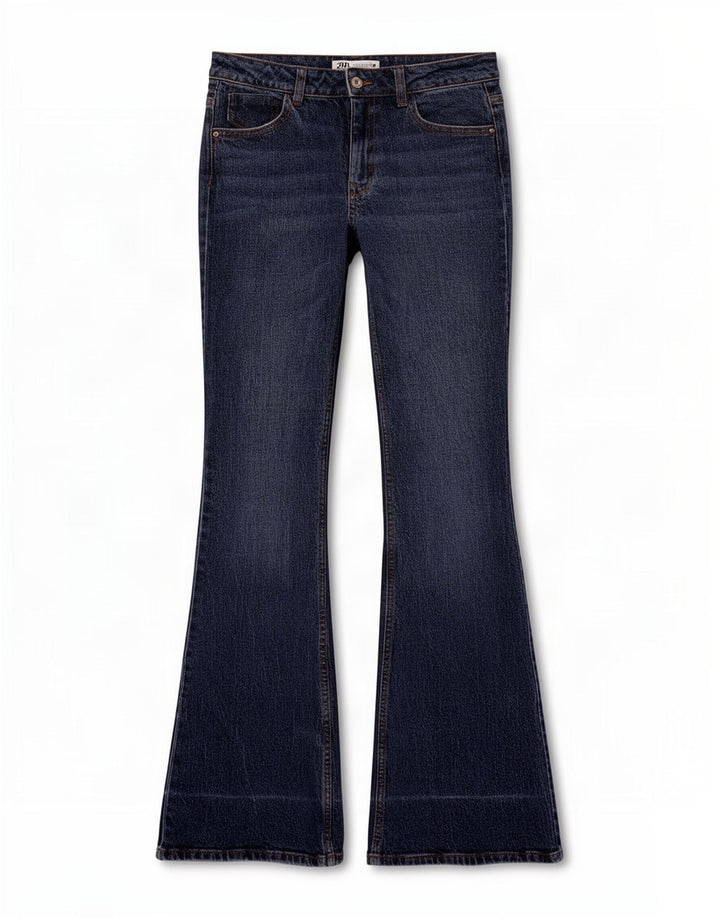 Zara Γυναικείο Τζιν EU 34 2XS W24 L34 Μπλε