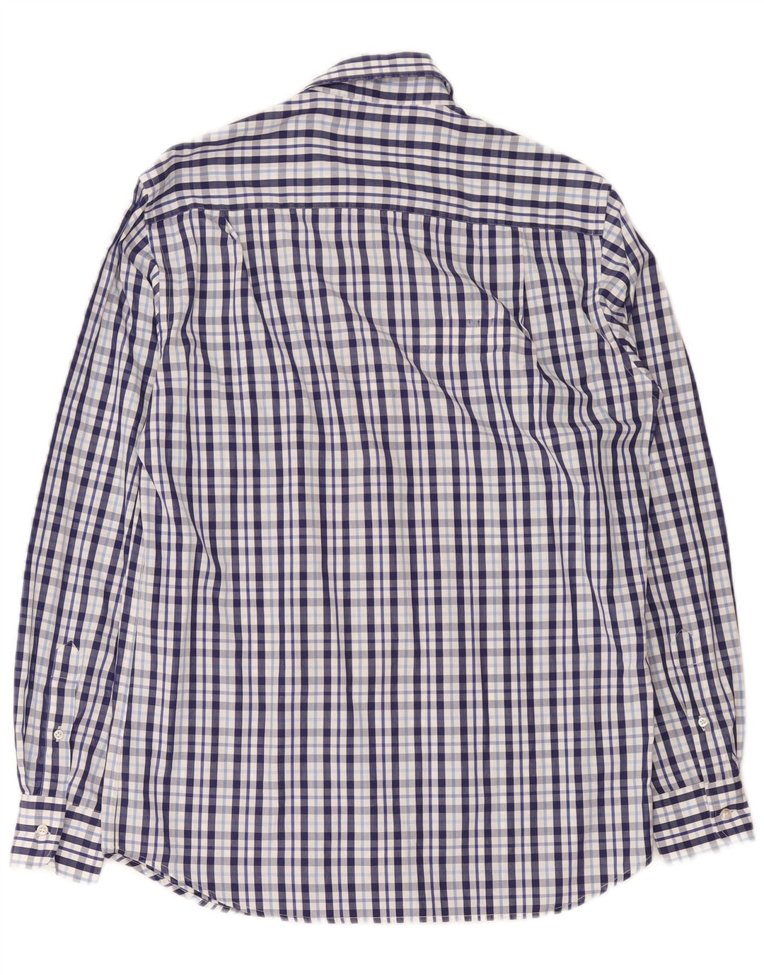 Ανδρικό καρό πουκάμισο Paul & Shark, μεσαίο μπλε βαμβακερό