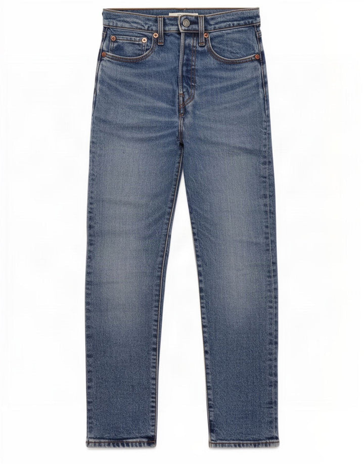 Γυναικείο τζιν Levi's Wedgie Straight W25 L27 Μπλε βαμβακερό