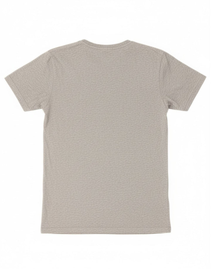 ELLESSE Mens Graphic T-Shirt Top XS Grey Cotton
