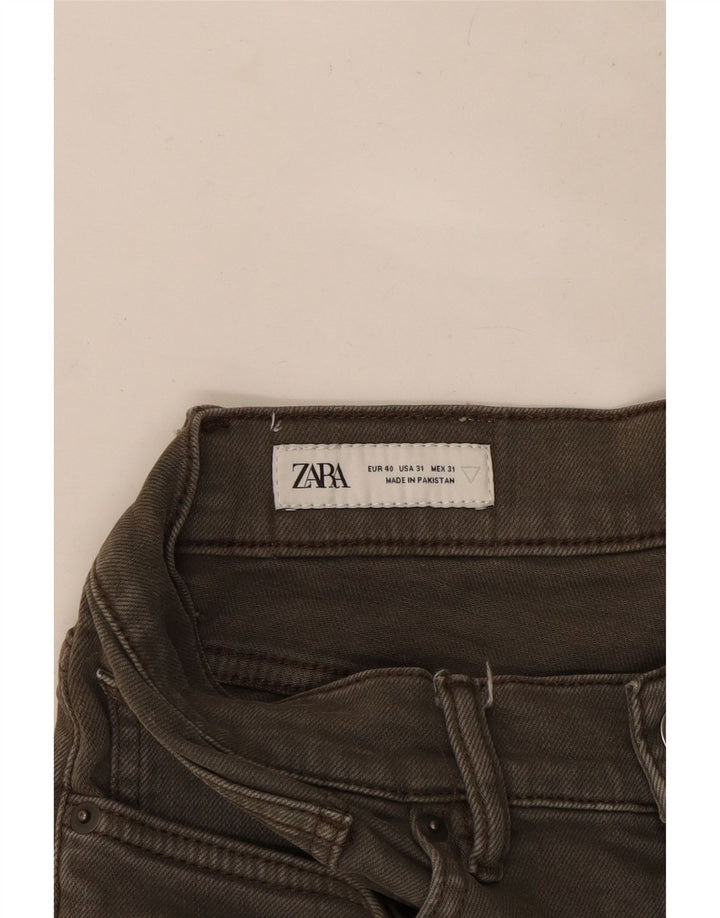 Zara Ανδρικό τζιν κωνικό EU 40 Medium W31 L31 Καφέ