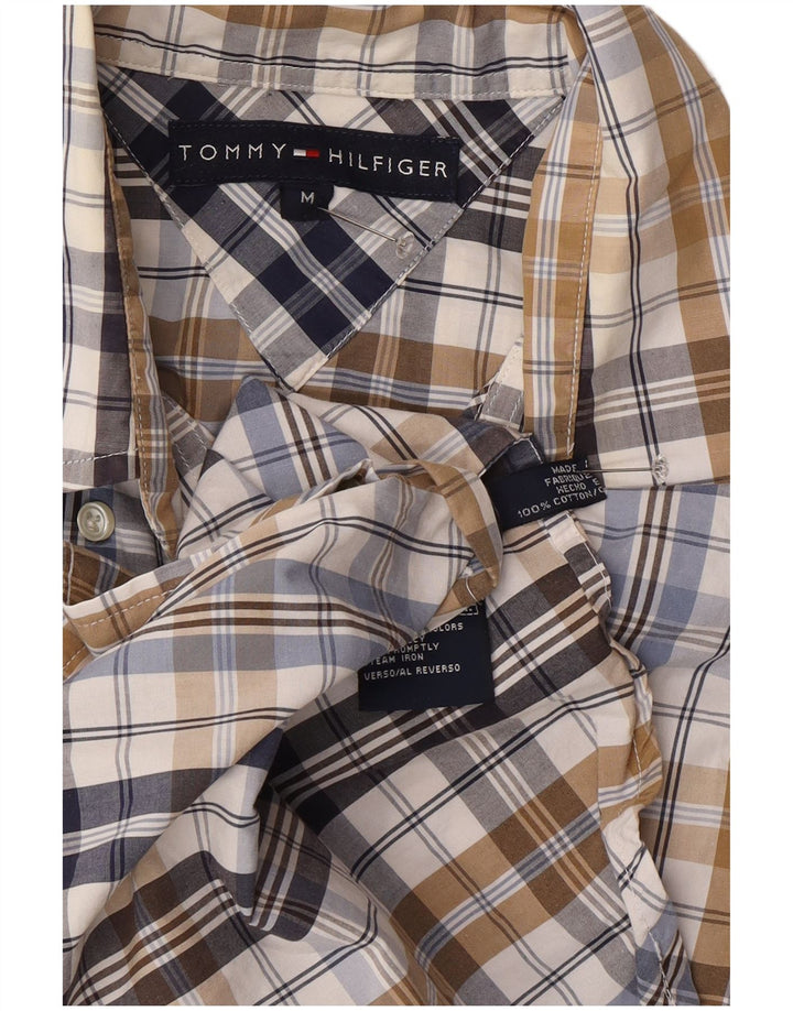 Ανδρικό πουκάμισο Tommy Hilfiger Regular Fit Μεσαίο πολύχρωμο καρό βαμβακερό