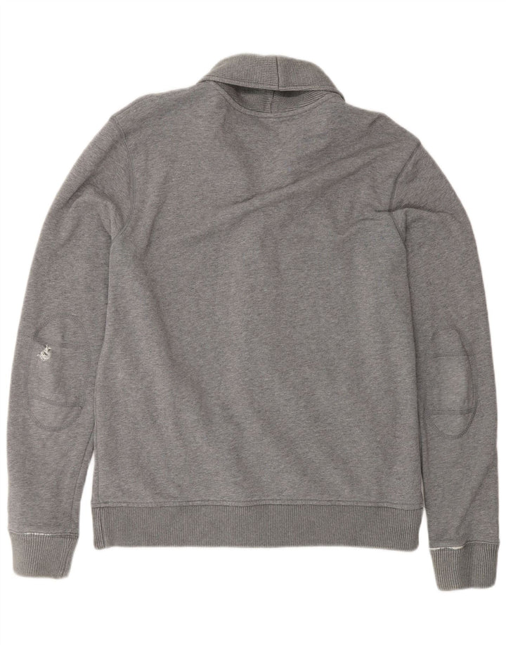 Ανδρικό πουλόβερ Tommy Hilfiger Graphic Cardigan μεγάλο γκρι βαμβακερό