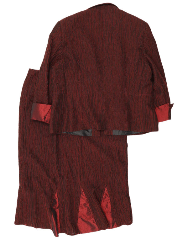 John Bentley Γυναικείο Σετ Φούστας 2 τεμαχίων UK 18 XL W36 Red Colourblock