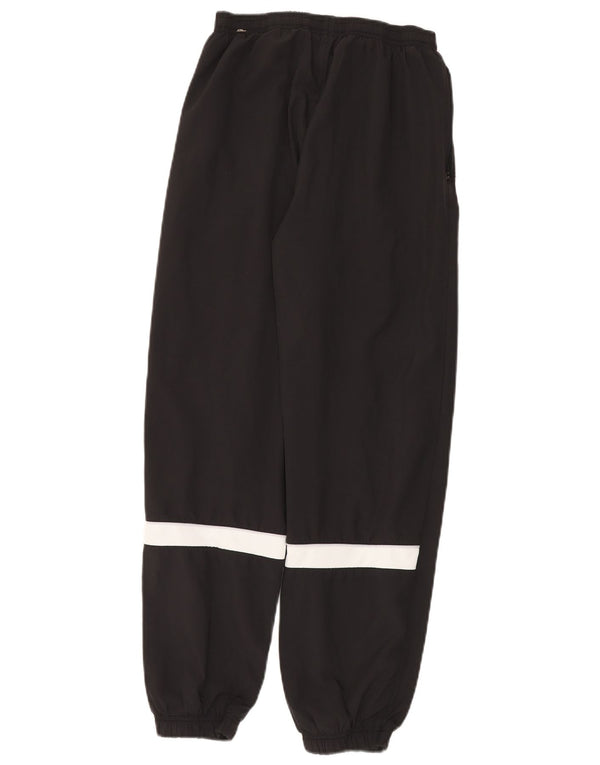 Nike Boys Dri Fit Tracksuit Trousers Joggers 13-14 Years XL Black Polyester