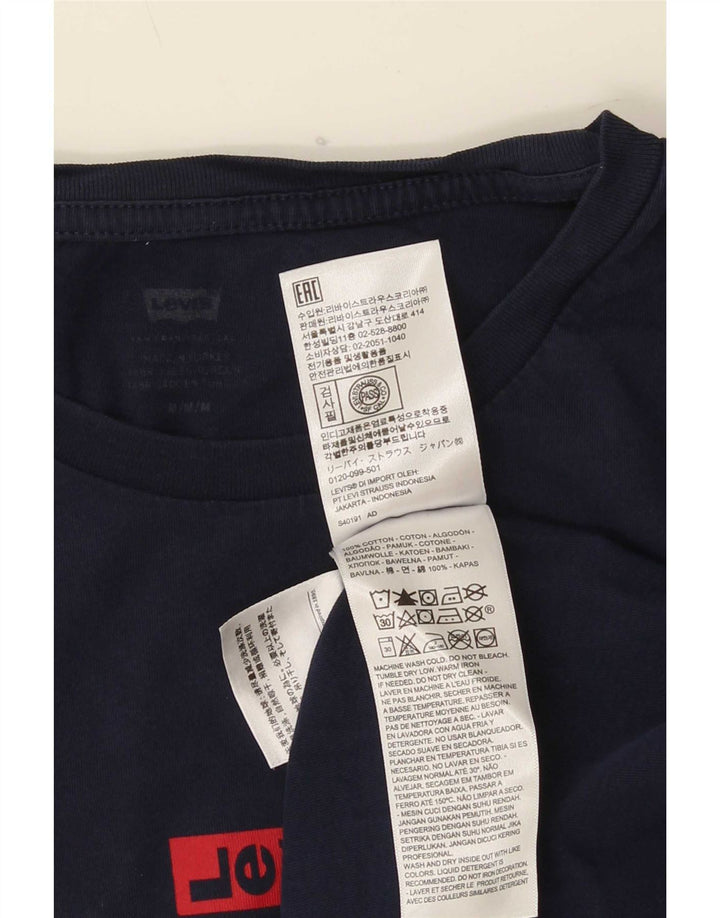 Ανδρικό κοντό μανίκι Levi's κανονικό γραφικό μπλουζάκι με μεσαίο μπλε ναυτικό