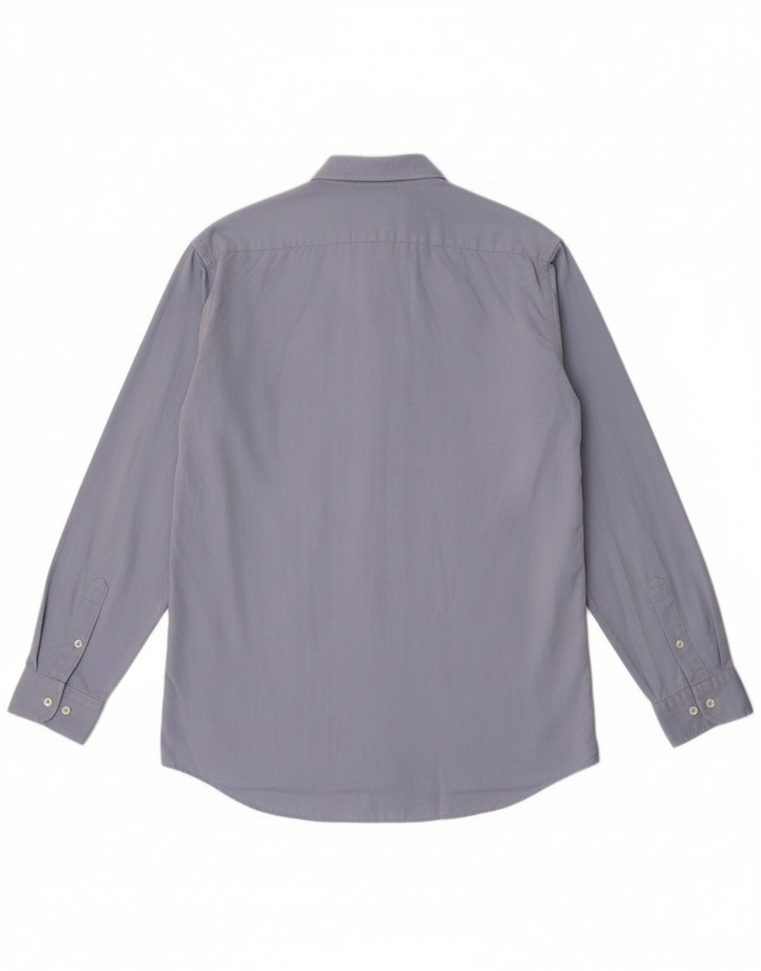 Ανδρικό πουκάμισο Lacoste νούμερο 40 Μεσαίο μπλε βαμβακερό