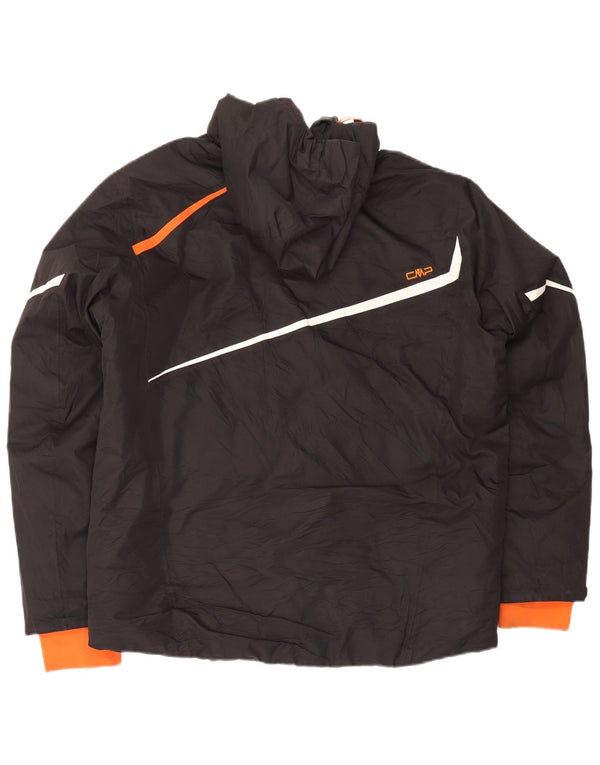 CMP Ανδρικό μπουφάν σκι με κουκούλα IT 54 2XL Μαύρο Colourblock Polyester Sports