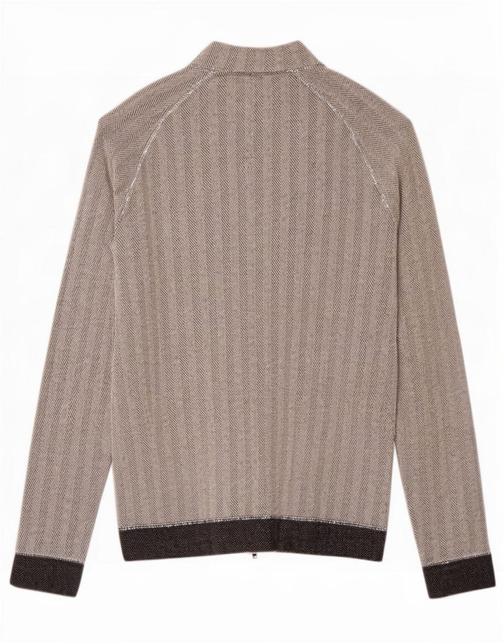 Γυναικεία αθλητική φόρμα Laura Biagiotti Top μπουφάν UK 10 Small Grey Pearringe
