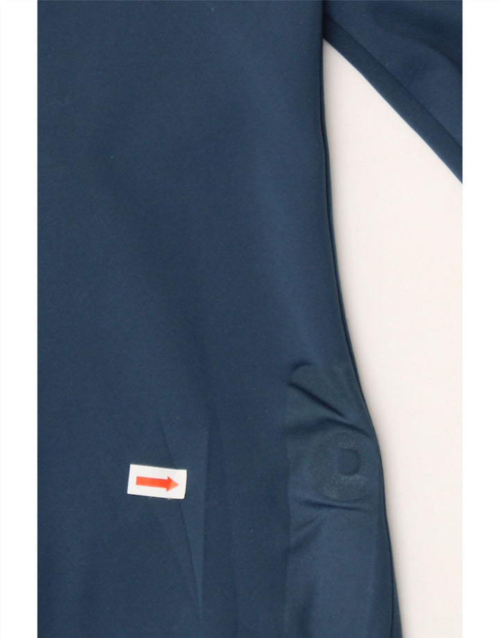 ADIDAS Womens Climalite Tracksuit Top Jacket UK 8/10 Small Navy Blue Vintage Adidas and Second-Hand Adidas from Messina Hembry 
