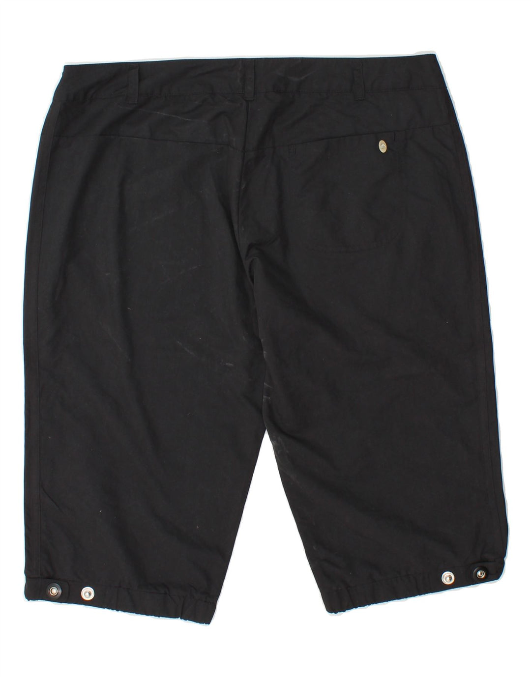 ADIDAS Womens Casual Shorts Large W34  Black Cotton Vintage Adidas and Second-Hand Adidas from Messina Hembry 