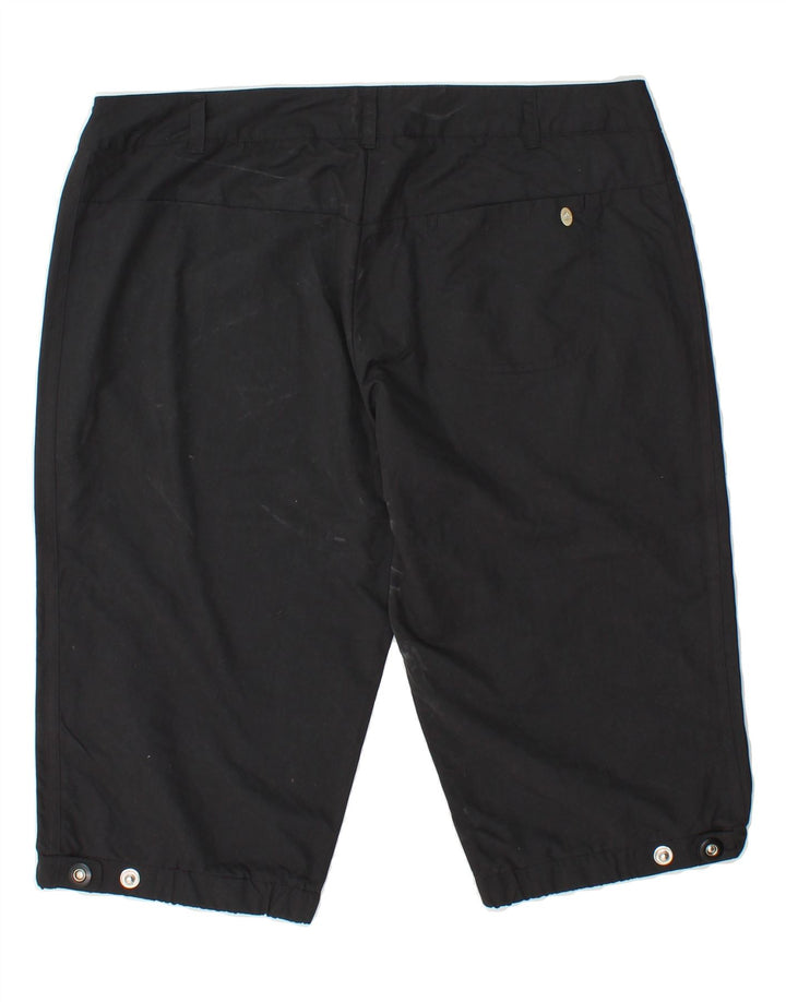 ADIDAS Womens Casual Shorts Large W34  Black Cotton Vintage Adidas and Second-Hand Adidas from Messina Hembry 