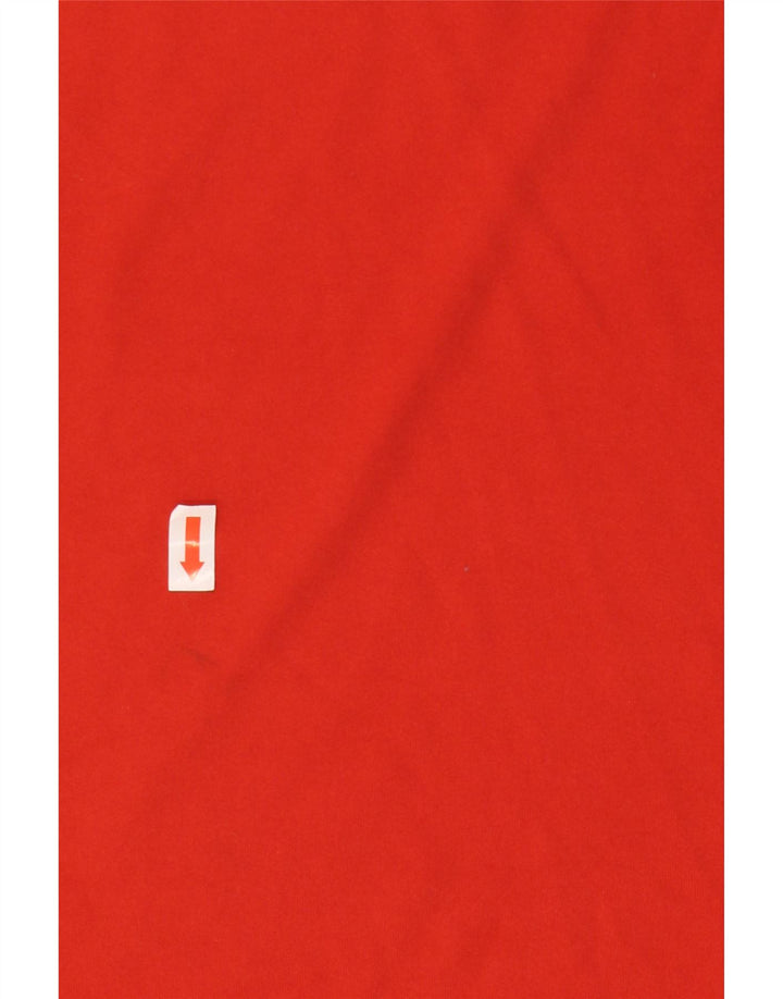 Ανδρικό γιλέκο Adidas, μεσαίο κόκκινο πολυεστέρας