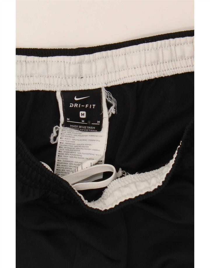 Ανδρικές φόρμες Nike Dri Fit Παντελόνια μεσαίου μαύρου χρώματος πολυεστέρας