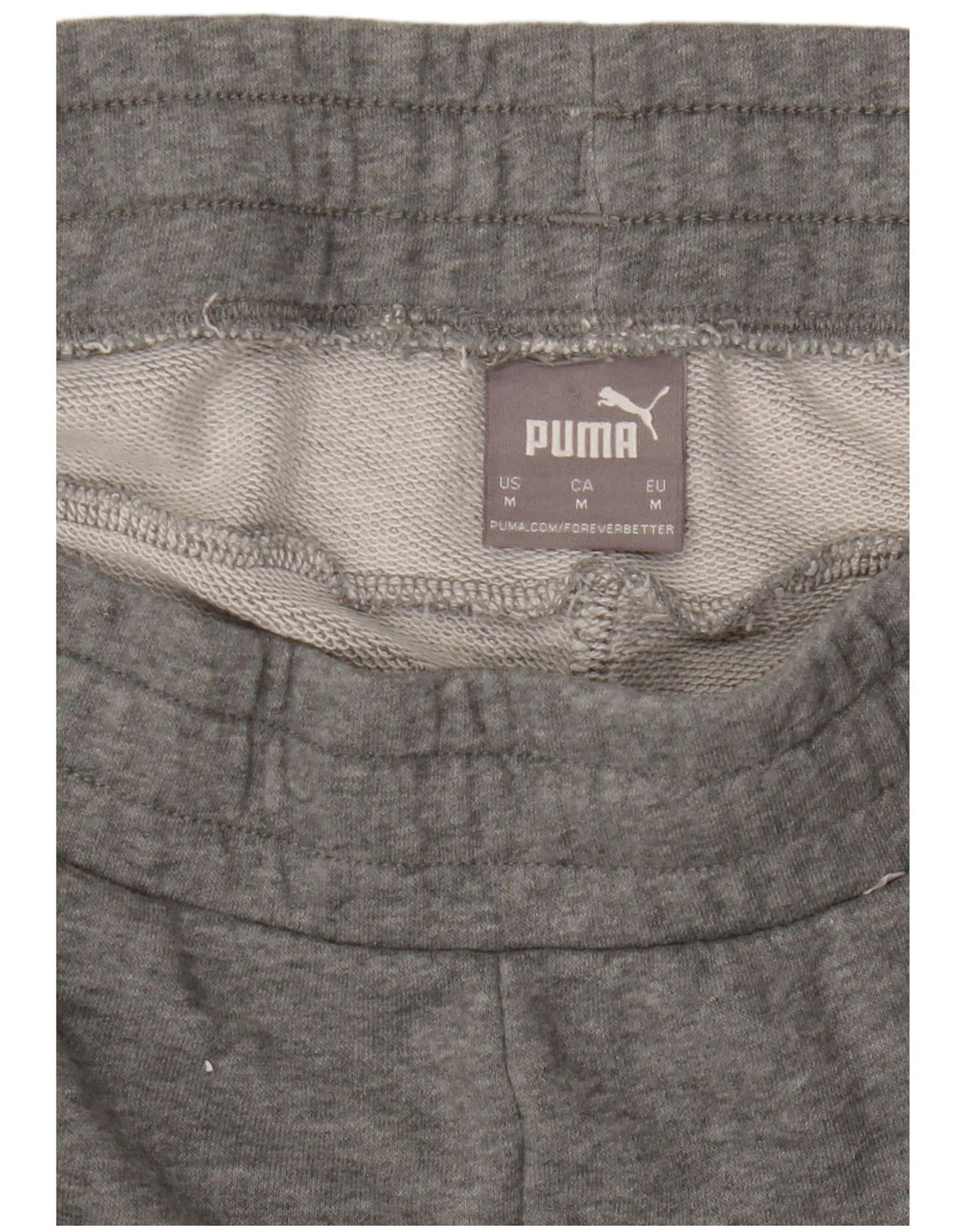 Ανδρική φόρμα Puma Παντελόνι Joggers Βαμβακερό μεσαίο γκρι