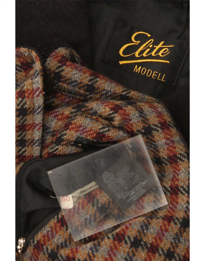 Ανδρικό πανωφόρι Elite IT 50 Large Black New Wool