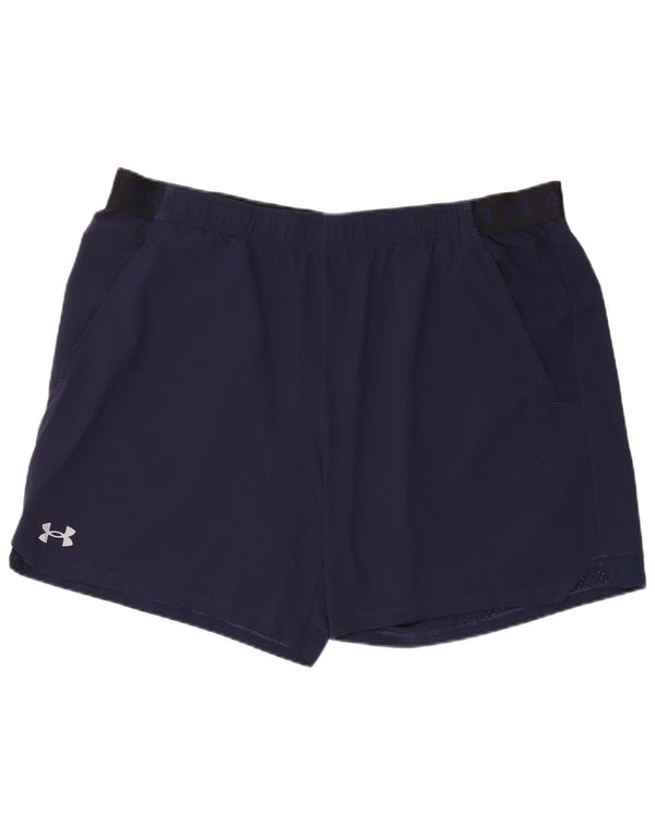 Ανδρικό γραφικό αθλητικό σορτς Under Armour 2XL Navy Blue