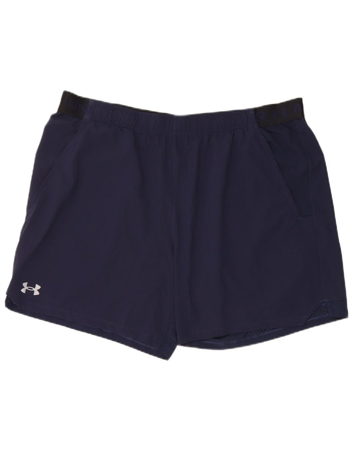 Ανδρικό γραφικό αθλητικό σορτς Under Armour 2XL Navy Blue