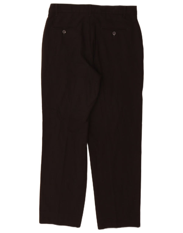 Izod Boys Straight Suit Παντελόνι 15-16 ετών W28 L28 Μαύρο Πολυεστέρας