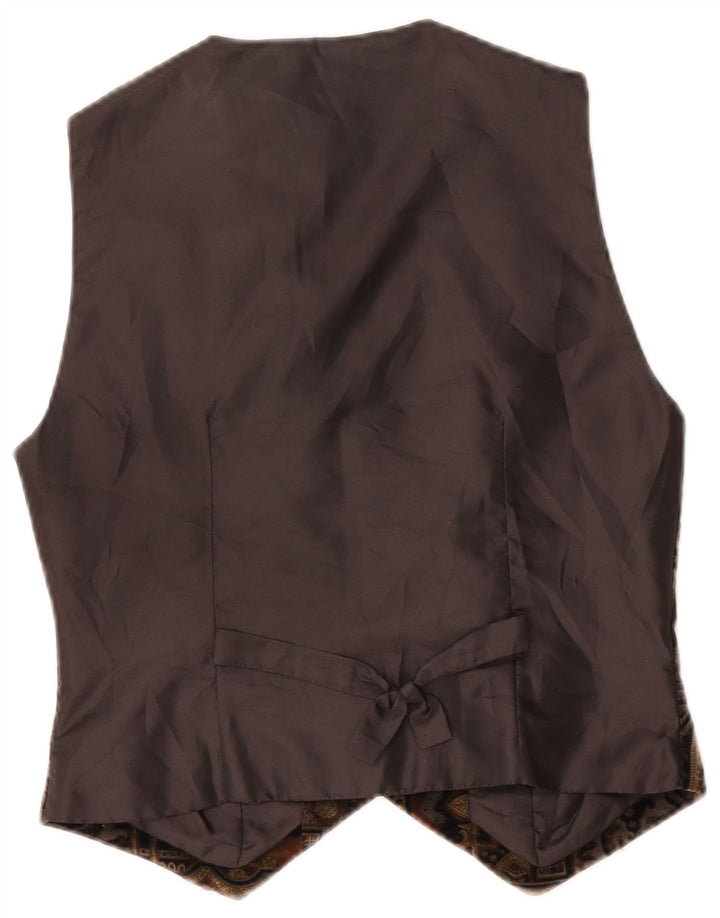 Γυναικείο βελούδινο γιλέκο Abel IT 42 Medium Brown Paisley