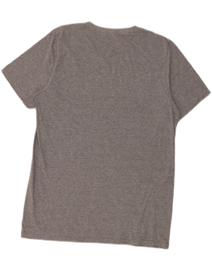 Ανδρικό T-Shirt Russell Athletic Top Βαμβακερό μεσαίο γκρι με φλύκταινες