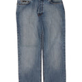 Ανδρικό τζιν Calvin Klein Distressed Straight W33 L27 Μπλε βαμβακερό