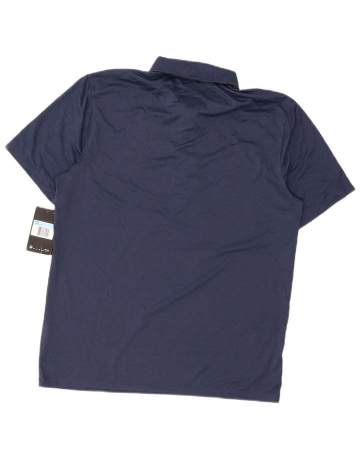 Ανδρικό μπλουζάκι Nike Dri Fit Polo με μεσαίο μπλε ναυτικό πολυεστέρα