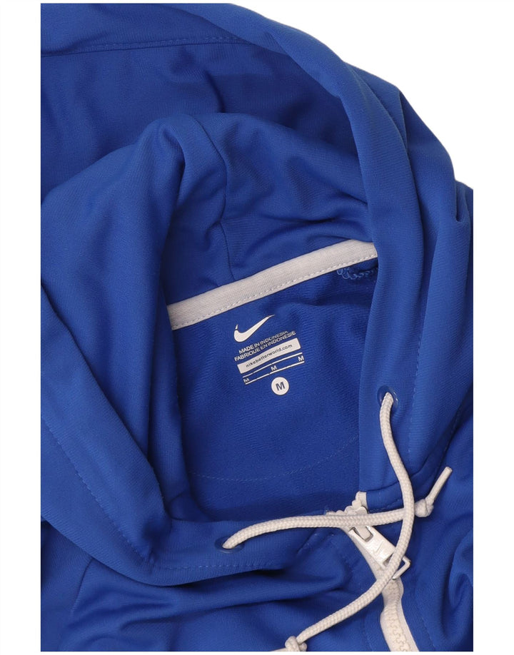 Γυναικείο πουλόβερ Nike με φερμουάρ UK 14 Medium Blue