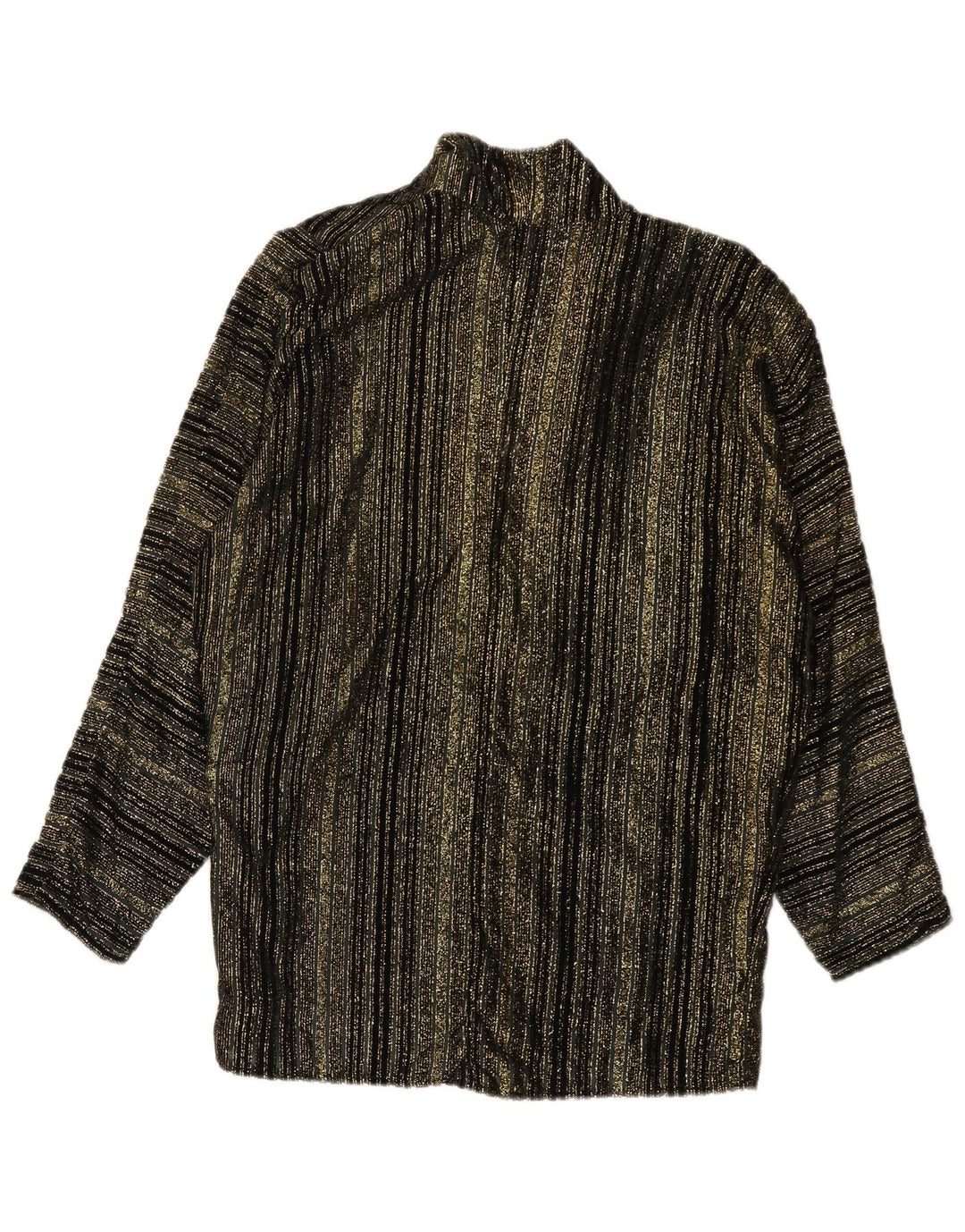 Vintage γυναικείο σακάκι 1 κουμπιού Blazer UK 16 μεγάλο μαύρο ριγέ