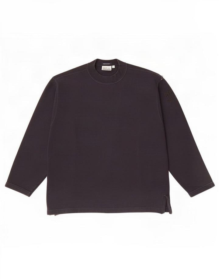 Replay Γυναικείο Φούτερ Jumper UK 14 Medium Navy Blue