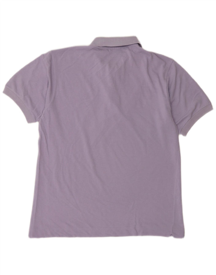 Ανδρικό πουκάμισο Polo Lacoste, Μέγεθος 4, Βαμβακερό μεσαίο μωβ