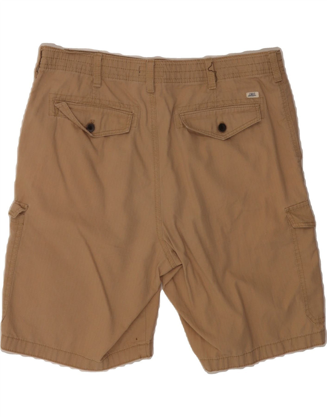 IZOD Mens Cargo Shorts W34 Large Beige Cotton Vintage Izod and Second-Hand Izod from Messina Hembry 
