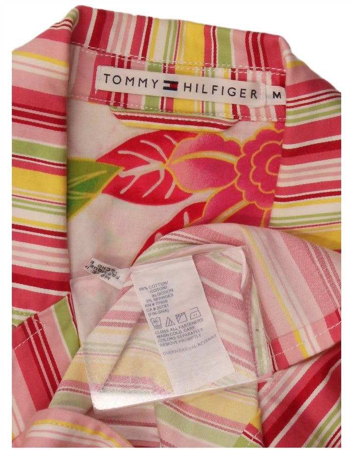 Tommy Hilfiger γυναικείο σακάκι blazer UK 12 μεσαίο πολύχρωμο ριγέ