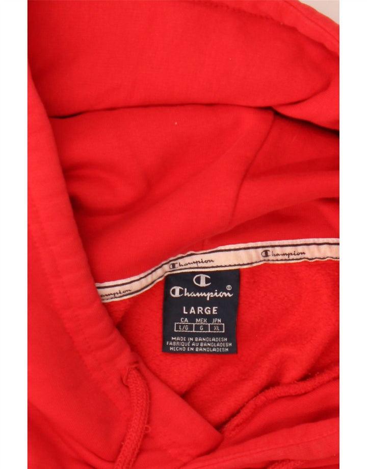 Ανδρικό Champion Graphic Hoodie Jumper Large Red