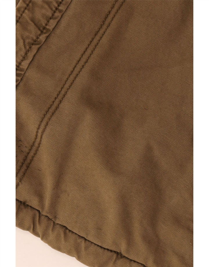 Ανδρικό μπουφάν Fat Face Regular Fit Utility UK 42 XL Καφέ βαμβακερό