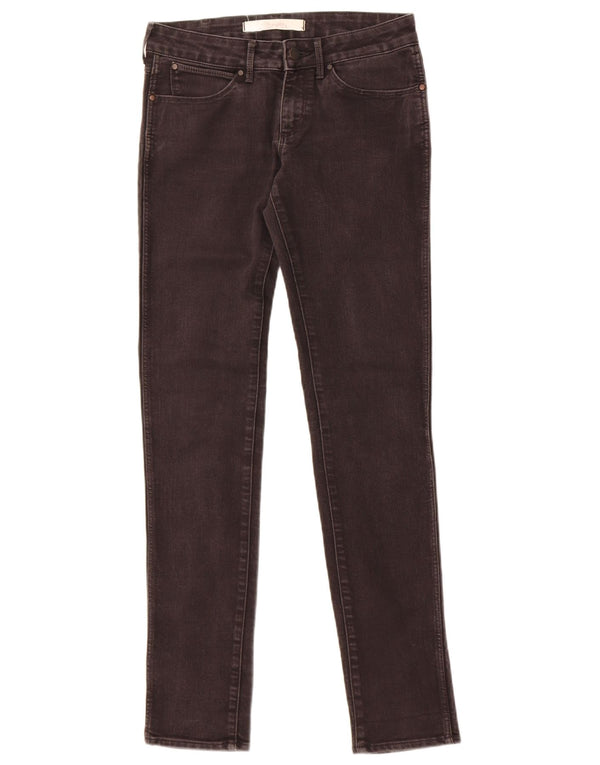Wrangler Womens Molly Skinny Jeans W27 L32 Μαύρο βαμβακερό