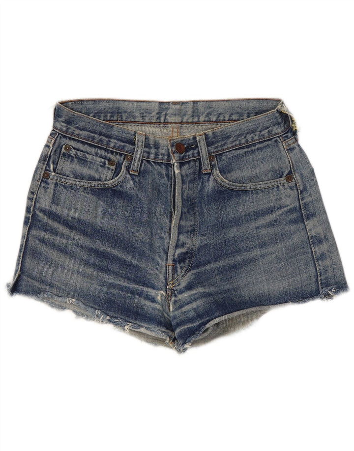 Γυναικείο τζιν σορτς Levi's W28 μεσαίο μπλε