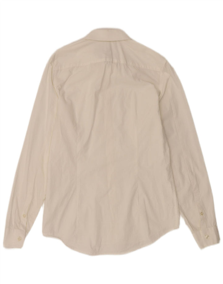 CALVIN KLEIN JEANS Mens Slim Fit Shirt Small White