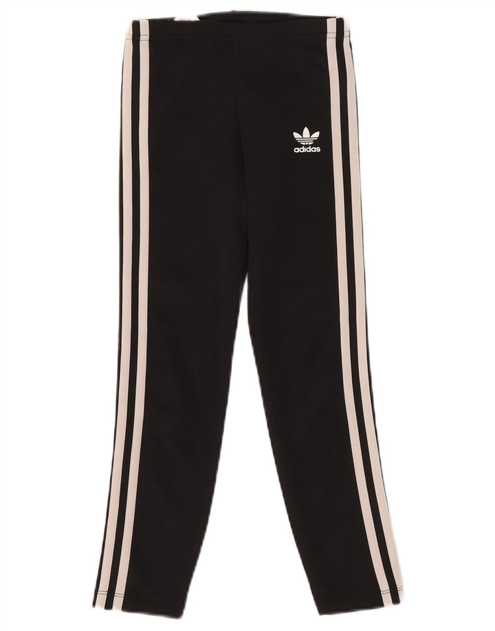 Κοριτσίστικα κολάν Adidas 7-8 ετών μαύρο πολυεστέρα