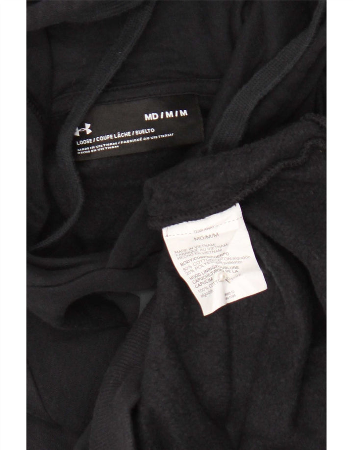 Under Armour Ανδρικό γραφικό κουκούλα, μεσαίο μαύρο βαμβακερό