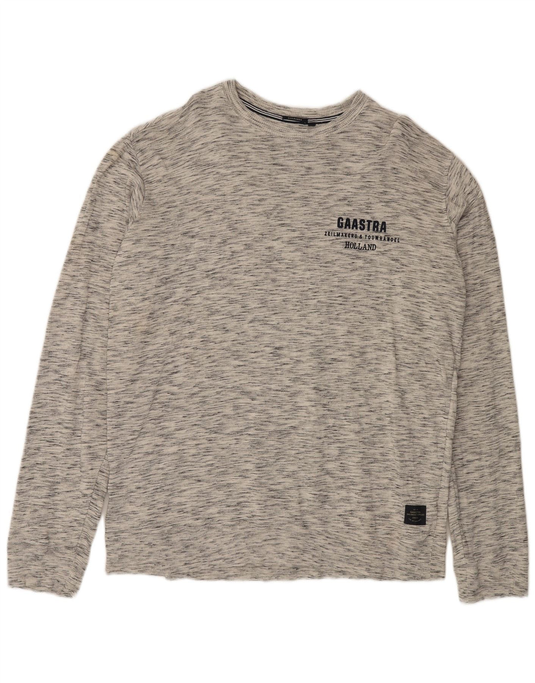 GAASTRA Ανδρικό μακρυμάνικο μπλουζάκι 3XL, βαμβακερό γκρι
