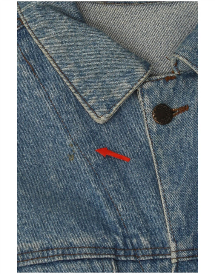 VINTAGE Ανδρικό Τζιν Μπουφάν UK 42 XL Μπλε