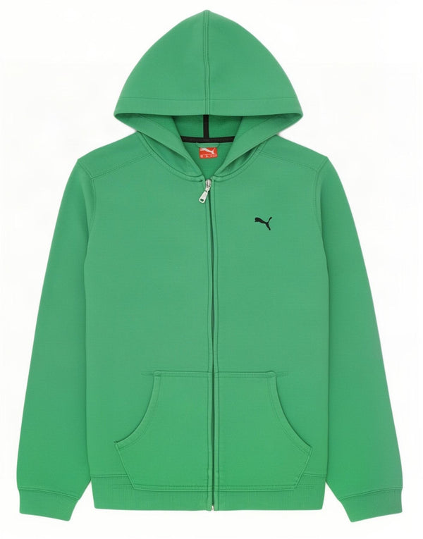 Πουλόβερ Puma Boys Zip Hoodie 15-16 Years Green