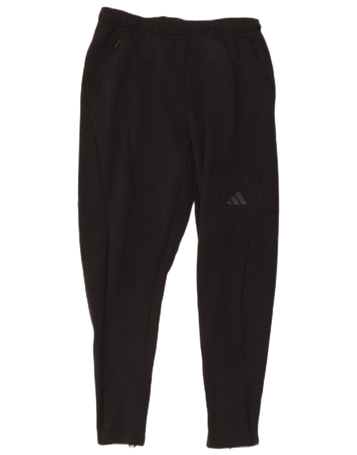 Ανδρική φόρμα Adidas Aeroready Slim Fit Παντελόνι Μεσαίο Μαύρο